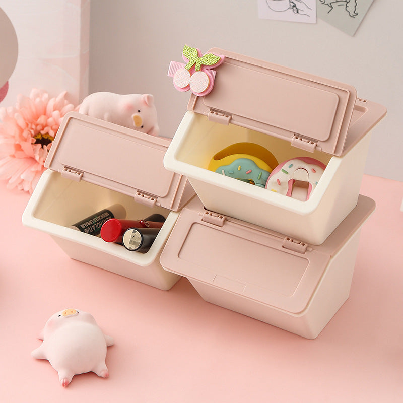 Girls Heart Desktop Mini Storage Box