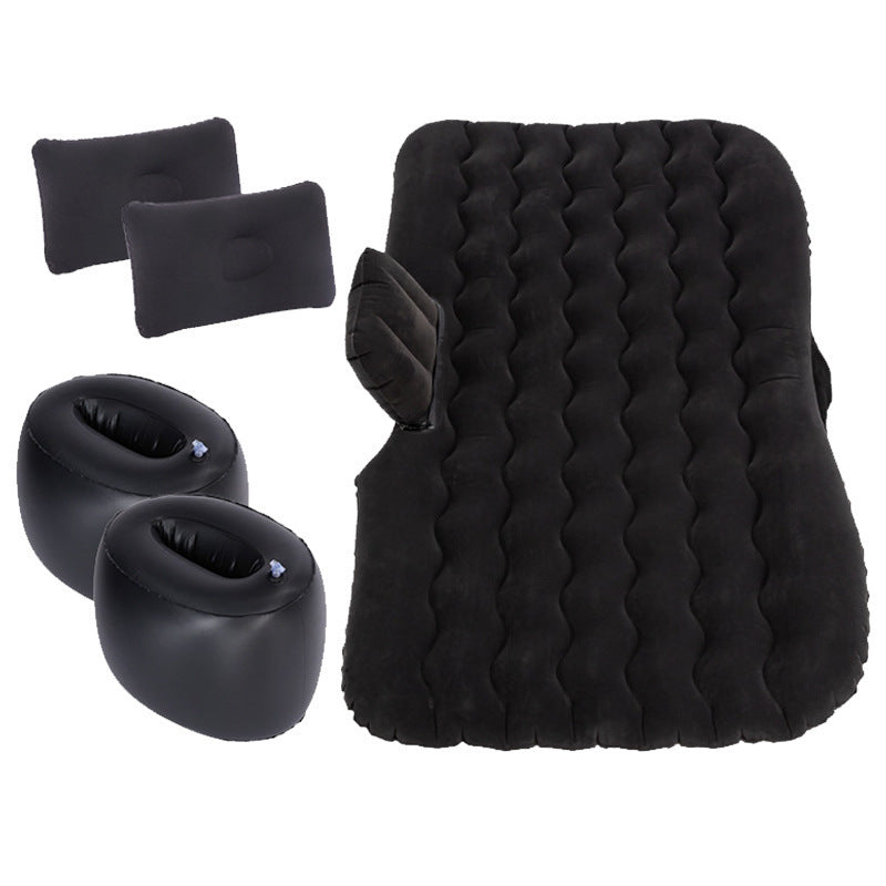 Colchón inflable para acampar, colchón de aire, colchón de viaje para coche, cama de almohada para coche al aire libre