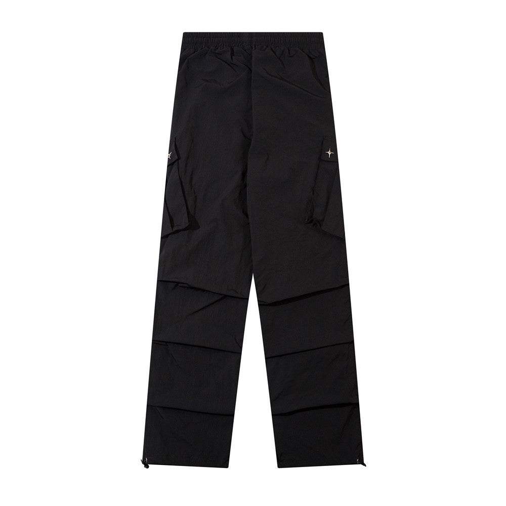 Men's Fashion Mechanical Style Pleated Workwear Casual Pants