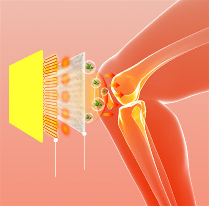 Elderly Hot Compress Vibration Power Generation Heating Knee Pads