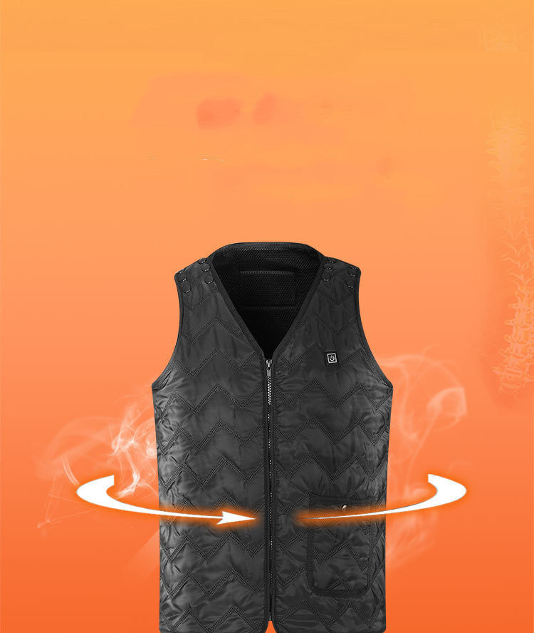 Adjustable Size Thermal Vest Can Be USB