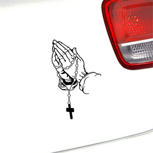 Personalized Beads Gesture Bumper Stickers Automobile Sticker Bumper Stickers Paper