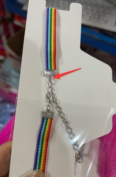 Men's And Women's Personality Creative Rainbow Necklace