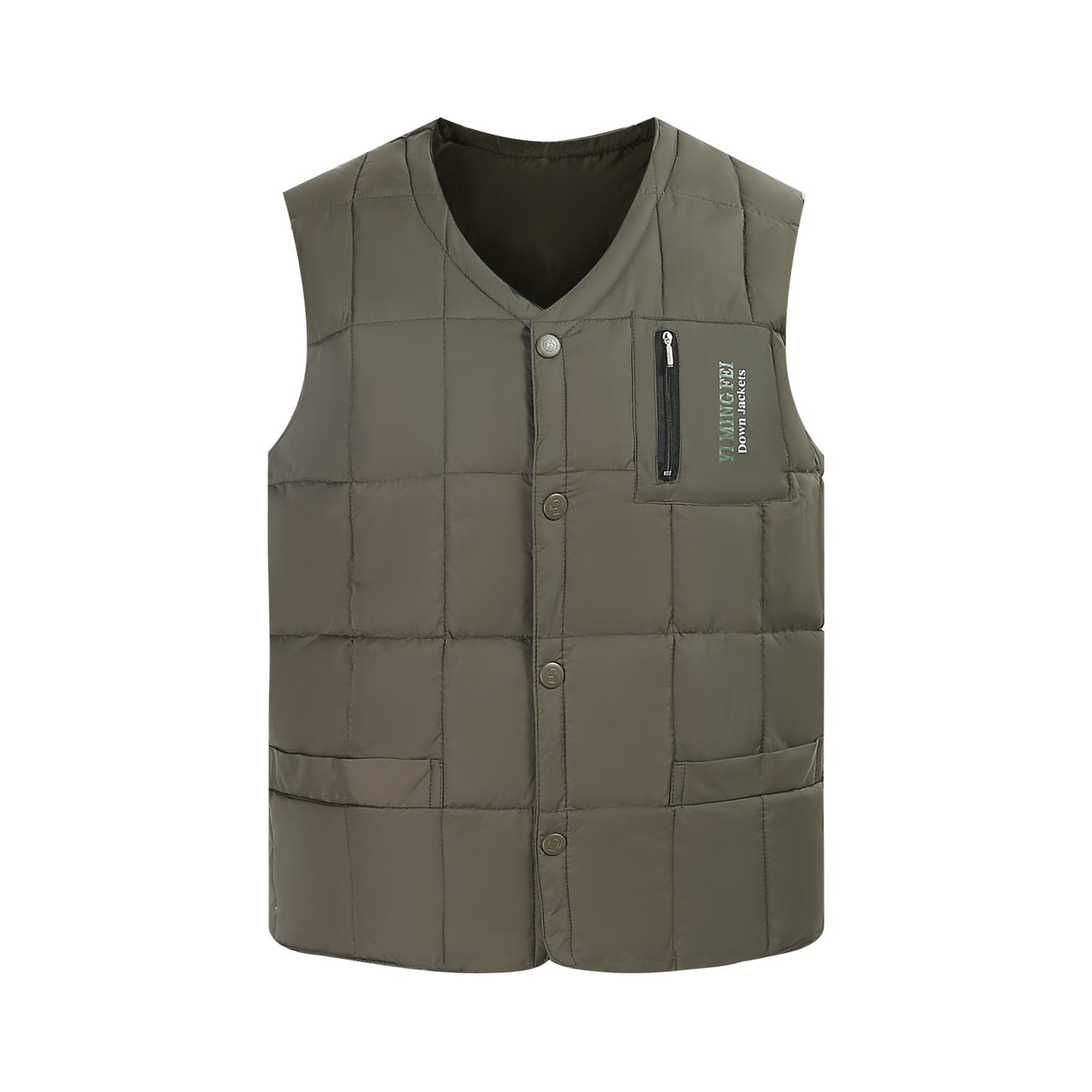 Men's Down Vest Thermal Liner Waistcoat