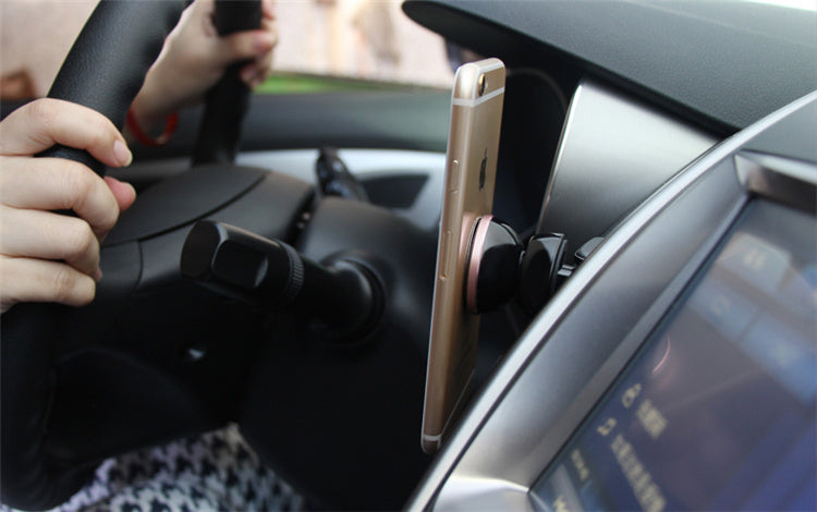 Soporte de navegación para teléfono móvil para coche soporte magnético de 360 grados