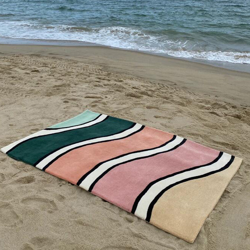 Bedroom Household Personality Net Red Irregular Shaped Floor Mat Blanket
