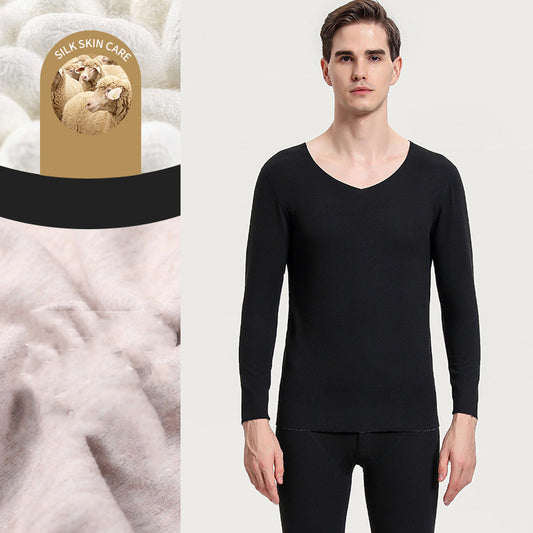 New Wool And Silk Thermal Underwear Set