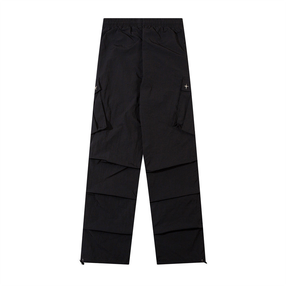 Men's Fashion Mechanical Style Pleated Workwear Casual Pants