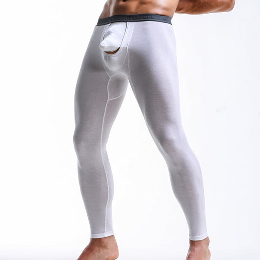 Men's Modal Thin Skinny Thermal Pants