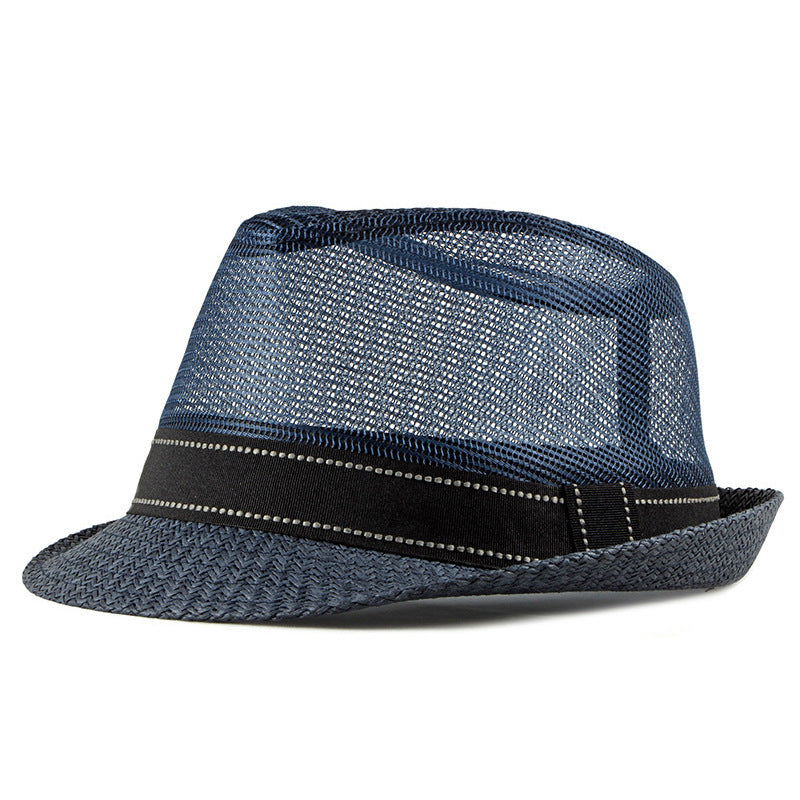 Men's Summer Breathable Mesh Straw Hat