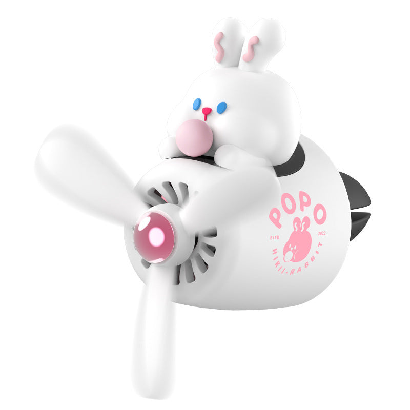 Ornamentos de aromaterapia para salida de aire de coche con osos aviadores