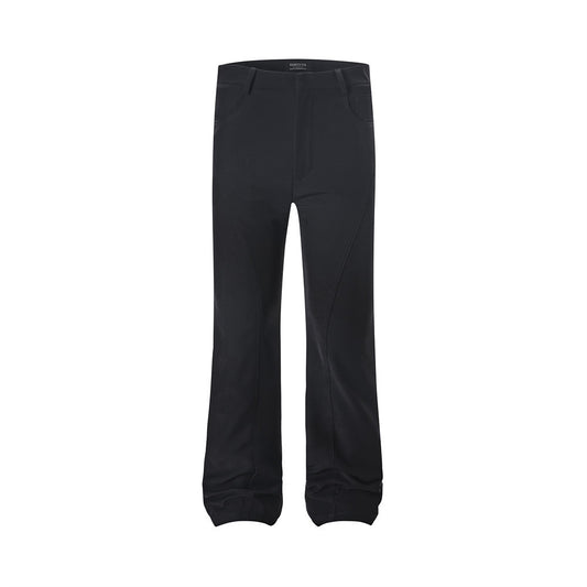 Men's Solid Color Wide Leg Overalls