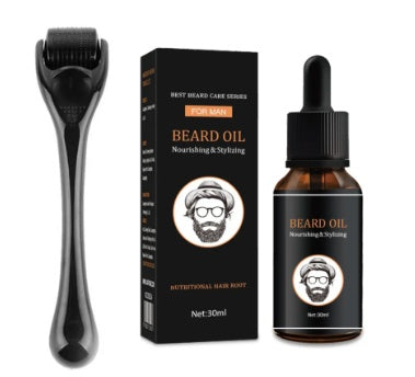 Black Skin Microneedle Wrinkle Beard Roller