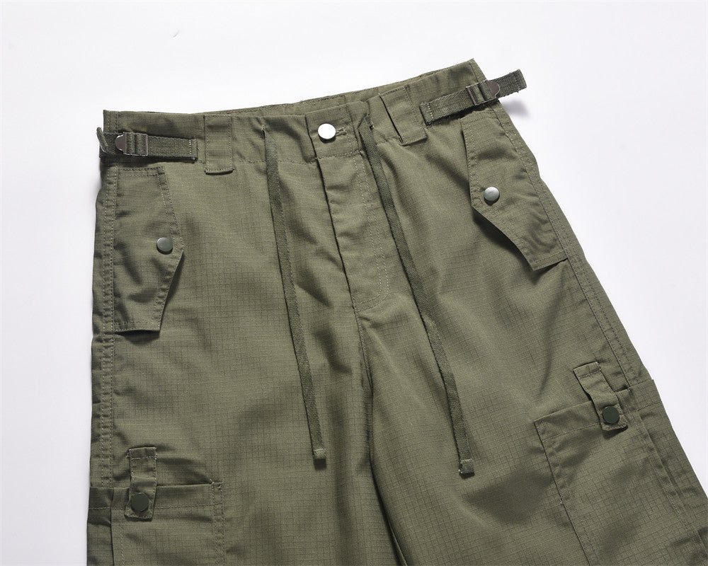 Men's Fashion Casual Pleated Personality Baggy Pants