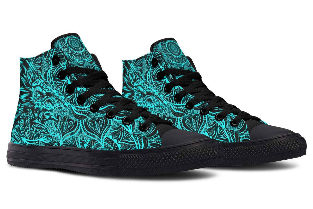 Customized Colorful Fashion High-top Canvas Shoes