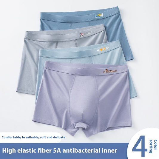 Fashion Printed Male Student Boxers