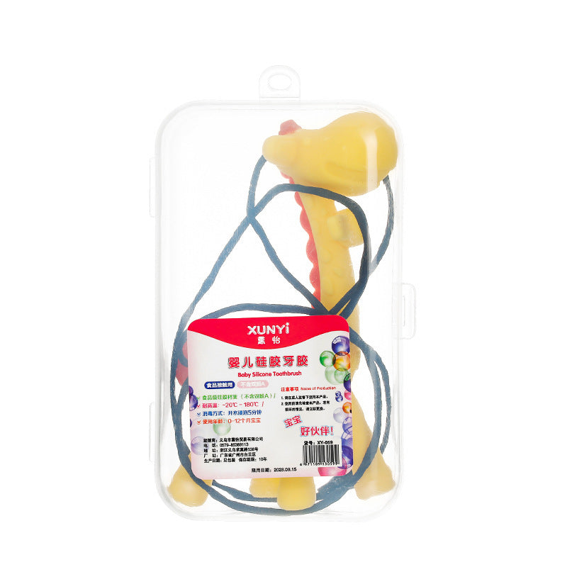 Juguete mordedor de silicona Bebe Banana