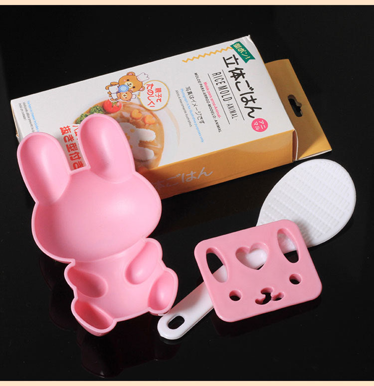 Diy Shape Set Meal Topped With Curry And Rice Mold