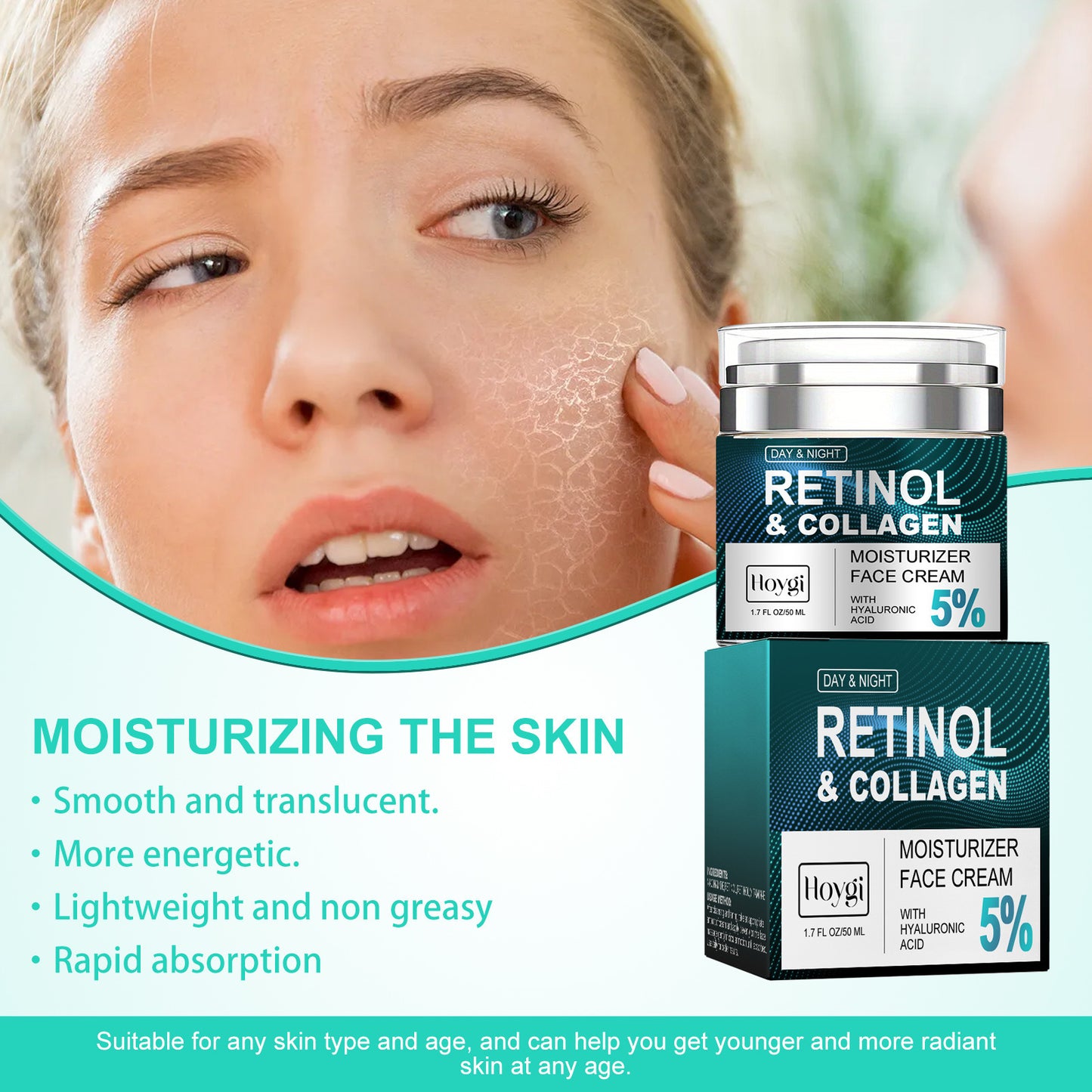 Retinol Care Cream Brightening Nourishing And Hydrating