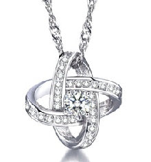 Diamante conjunto de joyas
