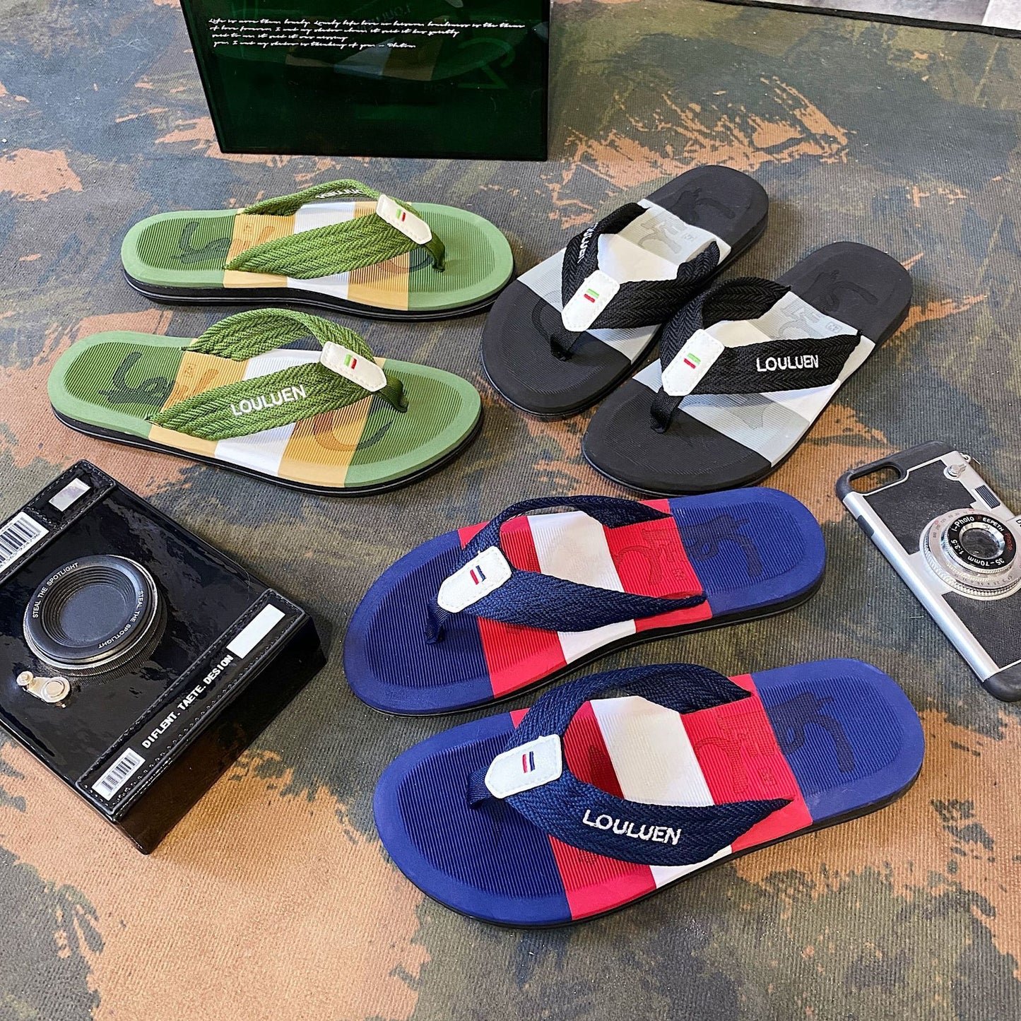 Chanclas De EVA Para Hombre Zapatillas De deporte Zapatillas De Verno De Playa De Moda Casual Marca Lujo