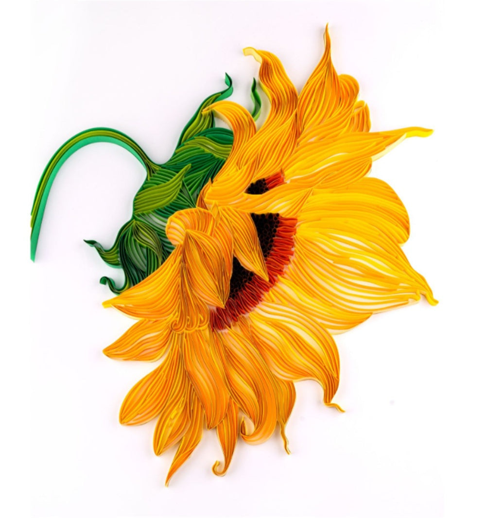 Pintura de papel acolchado artesanías creativas hechas a mano