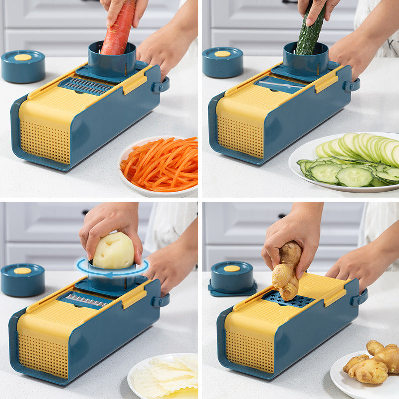 Cortador de verduras multifuncional cortador de utensilios de cocina artefacto