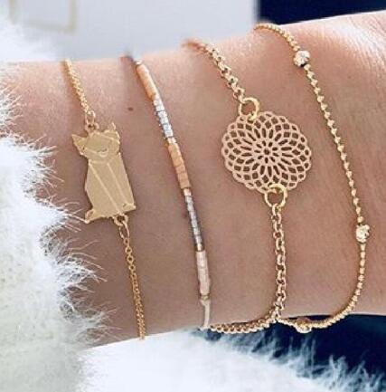 Pulsera de cadena de cuentas