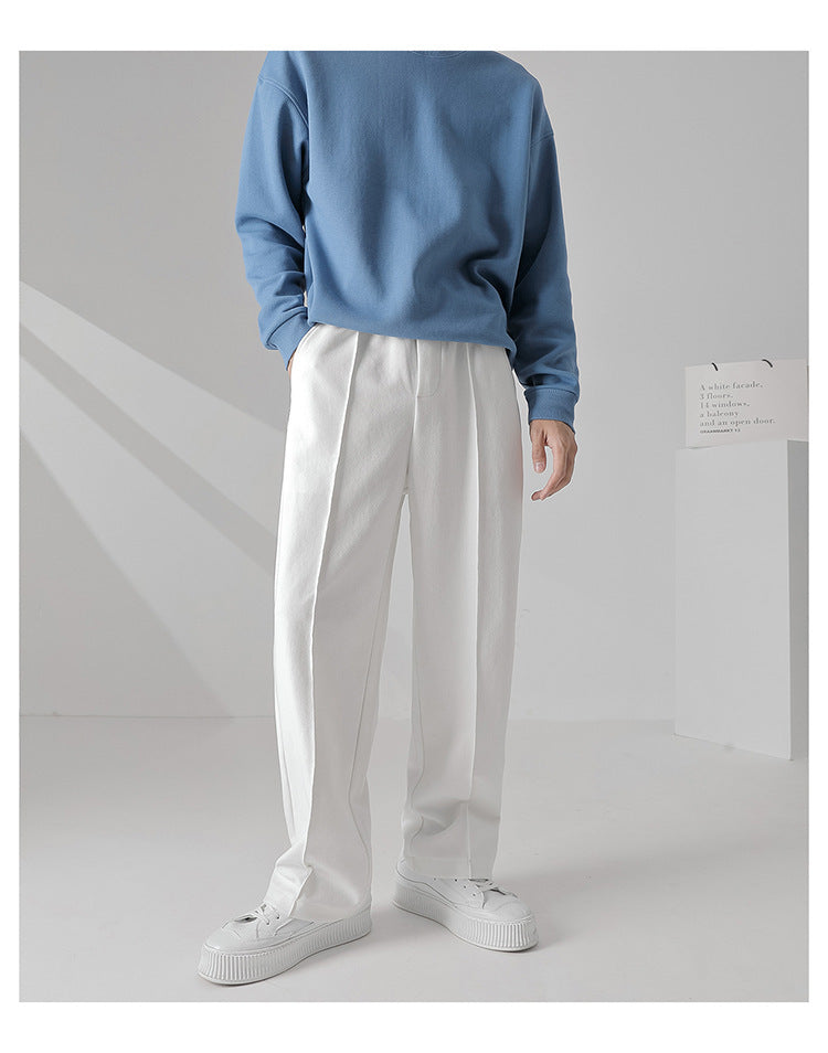 Ins Men's Young Loose Straight Trousers Casual Men's Trousers Sweatpants