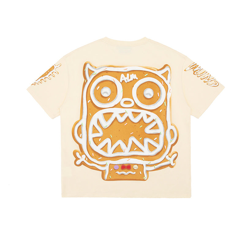 Gingerbread Man Short Sleeve Couple Suit