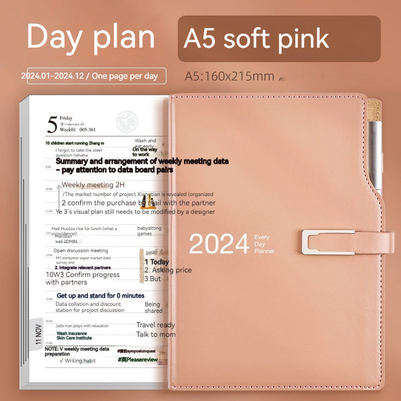 Home Fashion Simple Schedule Notebook