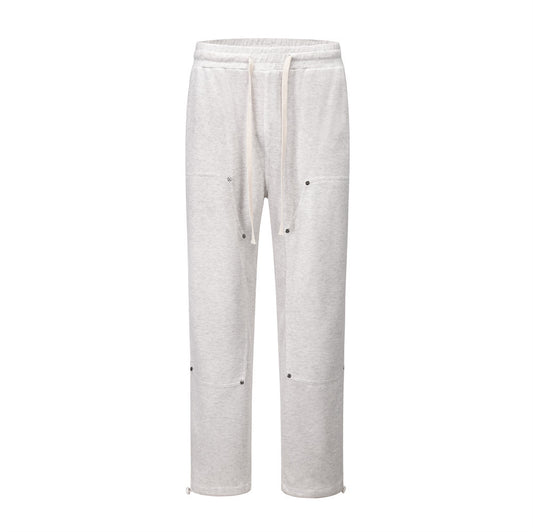 Men's Loose Casual Rivet Stitching Sports Pants