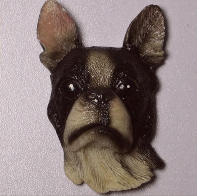 Dog Head Magnetic Refrigerator Magnet Decoration