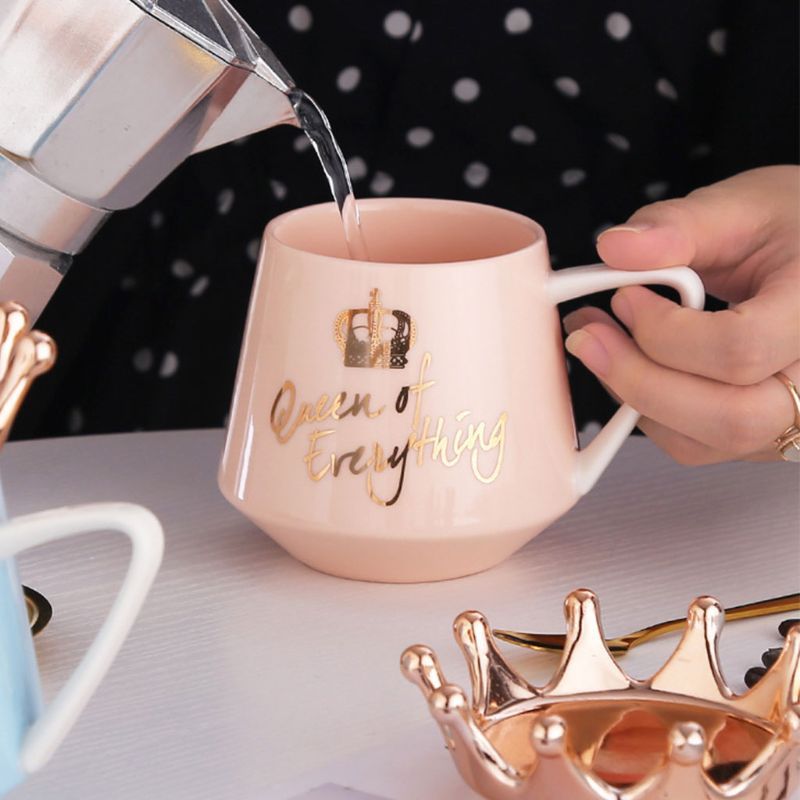 Corona taza creativa