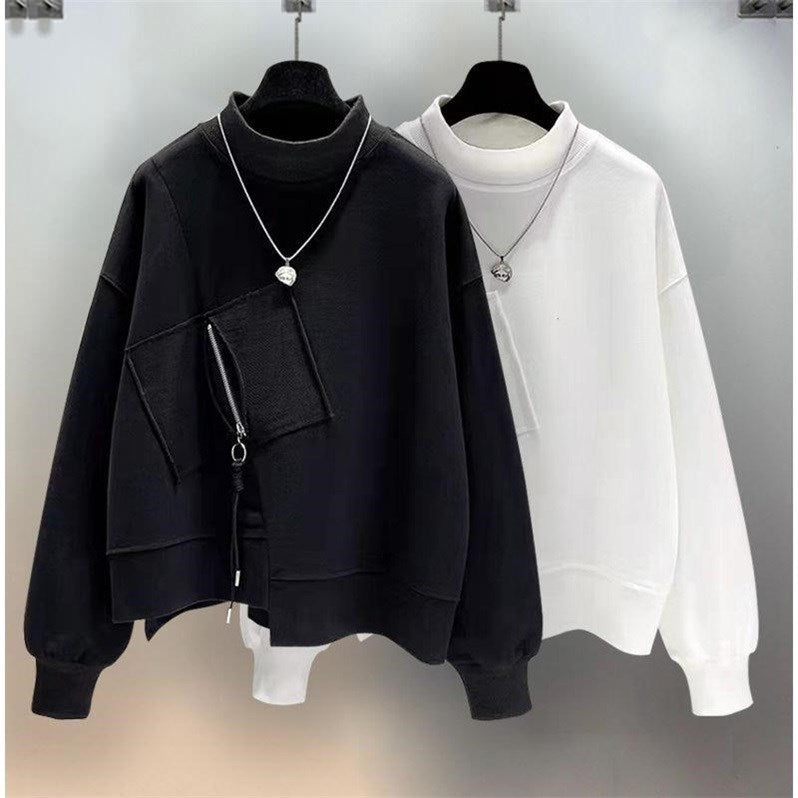 Long Sleeve Thermal Underwear Men's Trend Zipper