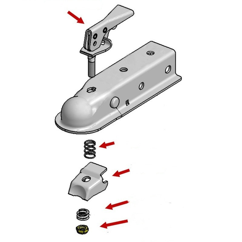 Trailer Cover Handle Connector Repair Accessories
