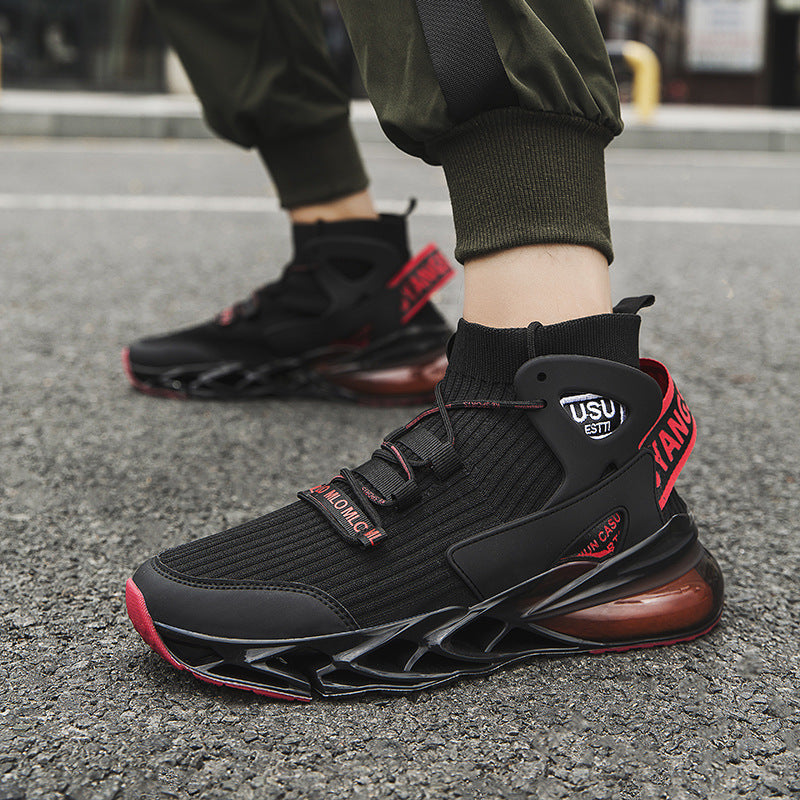 Flying Knit Socks Blade Shoes High - Top Shoes