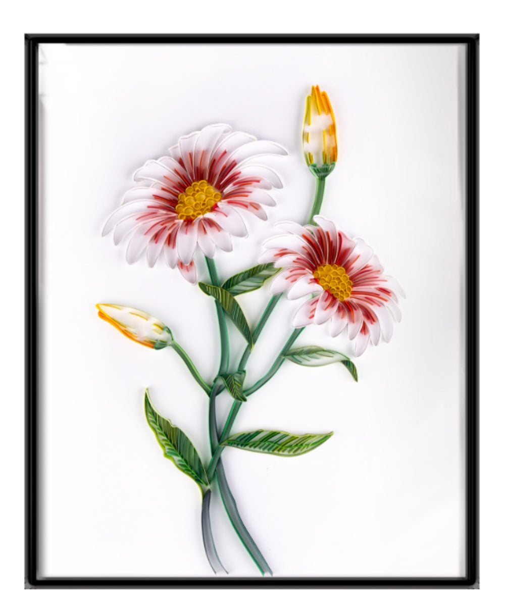 Pintura de papel acolchado artesanías creativas hechas a mano