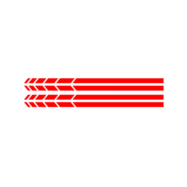 DIY Rearview Mirror Sticker Side Stickers Reflective Stripe Automobile Sticker SUV Car Decal
