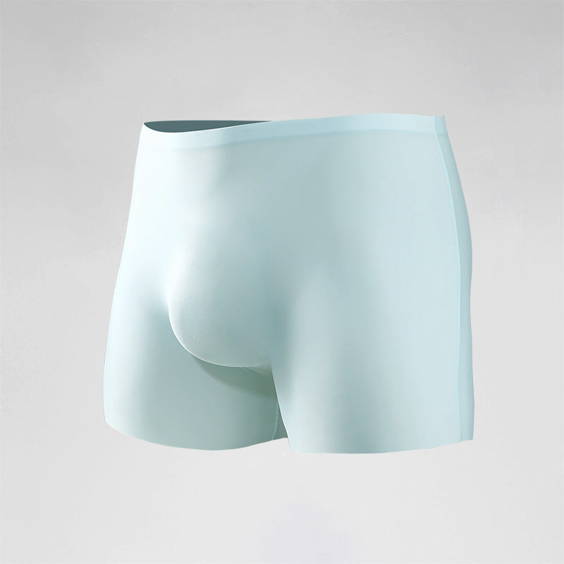Ice Silk Lengthening Sports Summer Shorts