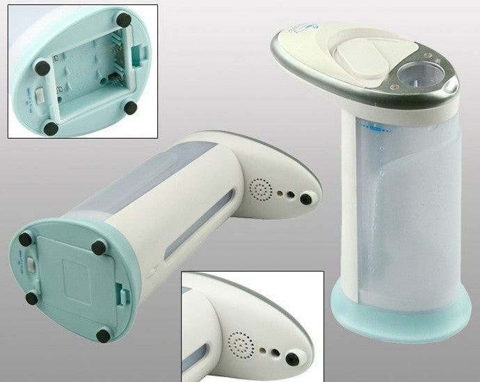 Dispensador automático de jabón líquido de 400Ml, Sensor inteligente, ABS, desinfectante electrochapado, Dispensador para cocina, baño