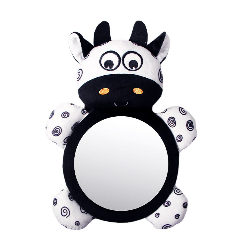 Children Observe Car Rearview Mirror Toy
