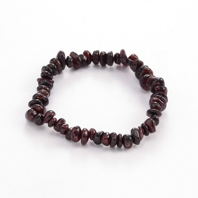 Women's Natural Crystal Irregular Gravel Bracelet