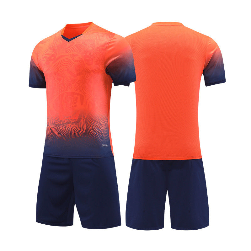 New Summer Children's Adult Soccer Suit Set