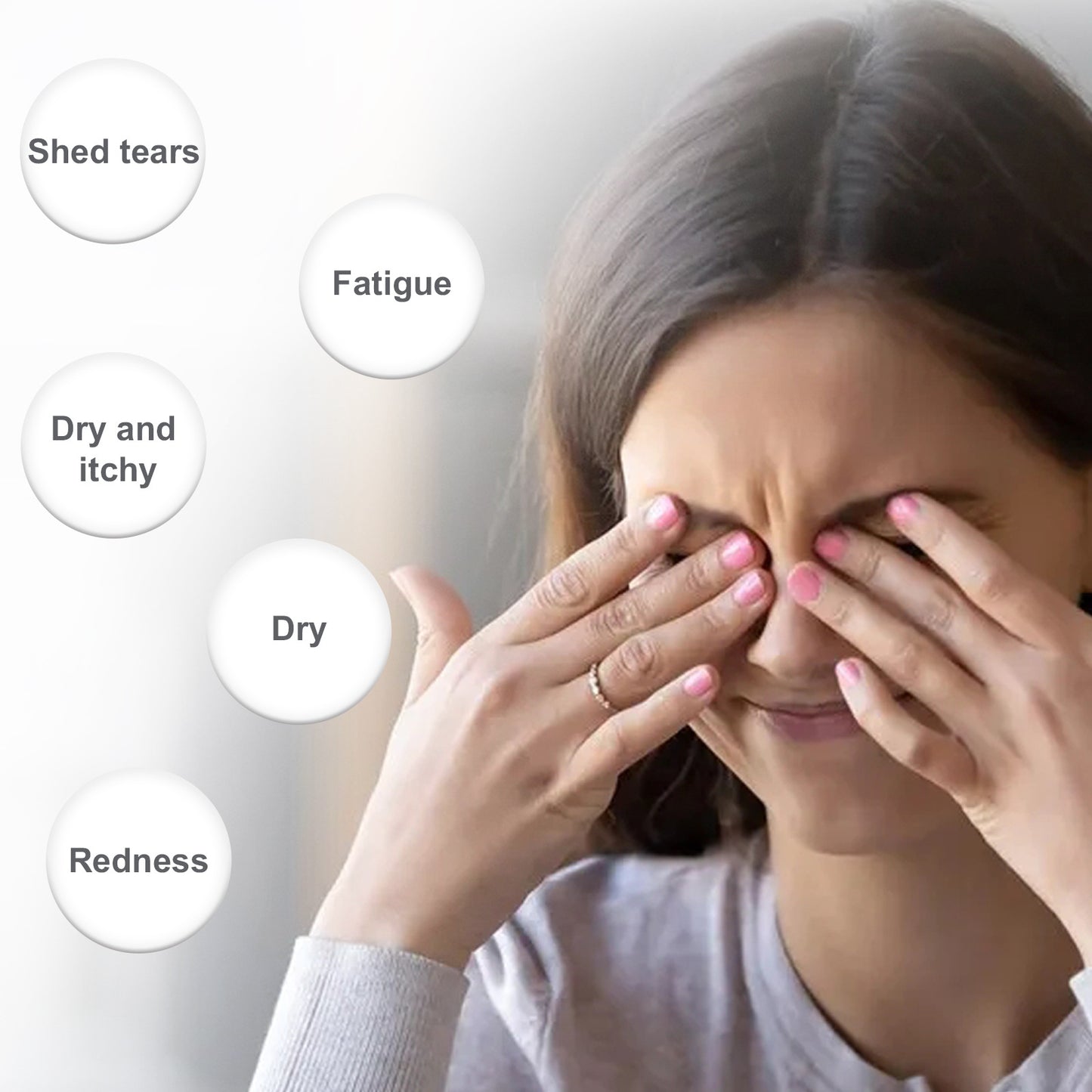 Relieve Eye Fatigue Dry Red Eye Moisturizing Care Solution