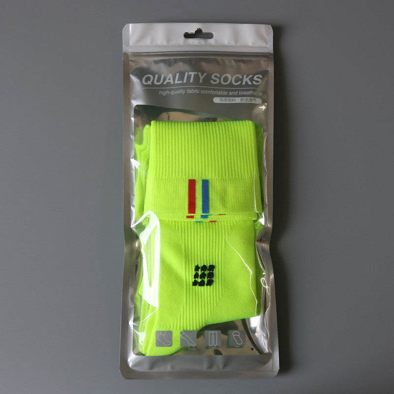 Pressure Long JK Sectional Sports Sports Socks Marathon Long Running Socks