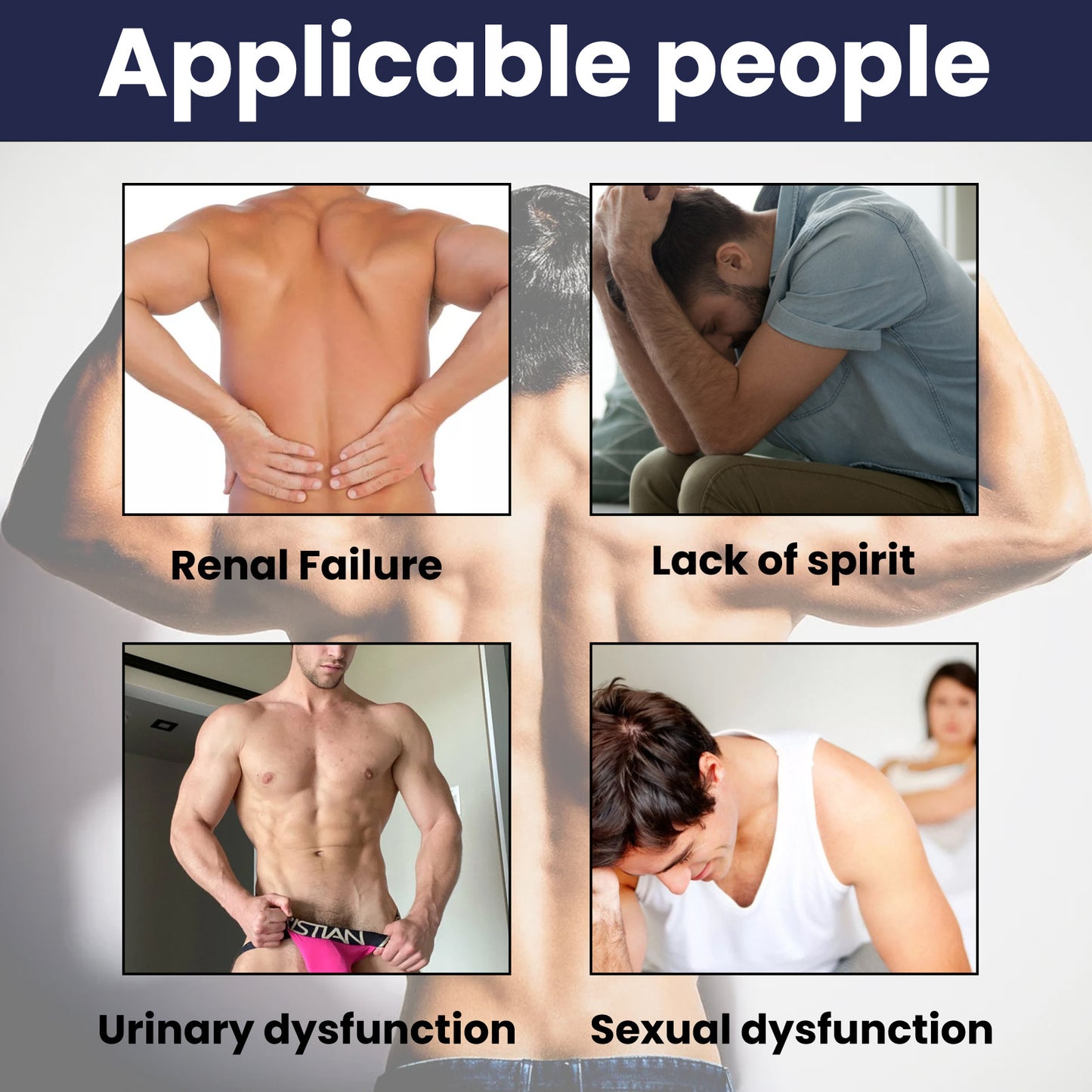 Men's Enhanced Patch Private Part Care Nourishing Kidney