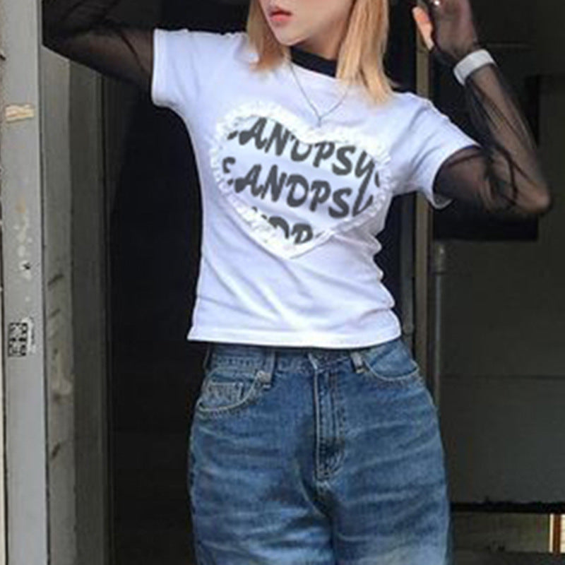 European And American Fashion All-match Knitted Top
