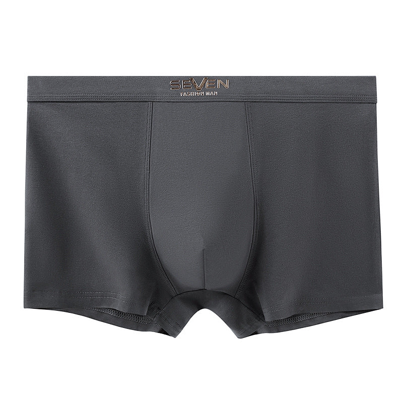 Men's Cotton U-convex Boxer Three-dimensional Printed Underwear