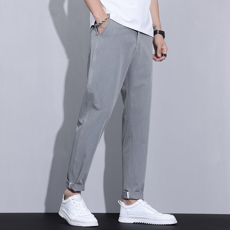Men's Casual Loose Straight Trousers